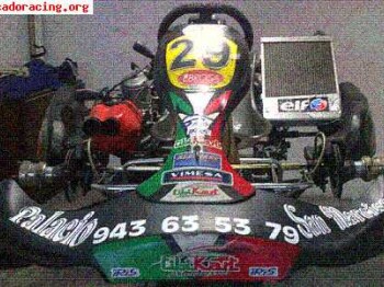 Tibikart kz   radiador grande aluminio   bomba.. ¡¡oferta!!