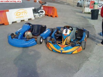 Cambio kart k9 b y yamaha r6 por coche