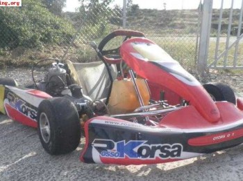 Kart kz1 rosso korssa tm k8 6 marchas