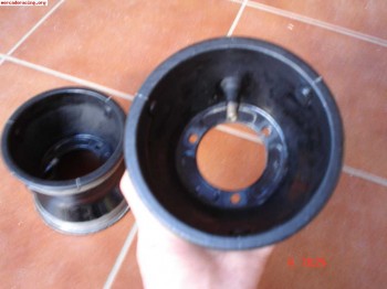 Vendo llantas delanteras magnesio para crg