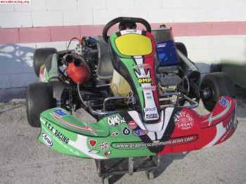 Tibikart kz2 vortex 125cc marchas 2495€