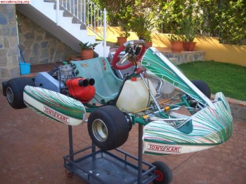 Vendo tony kart vortex kf2 con frenos delanteros