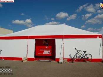 Carpa tope de gama de linea tende 6x9