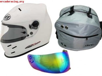 Compro casco mt karting