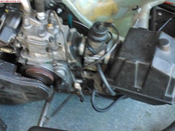 Motor rotax max 125