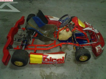 Chasis de kart birel kz2 r32 con bomba y radiador