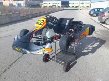 Crg road rebel con motor rotax max 125