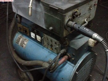 Cambio grupo de soldar 