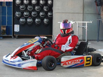 Equipamiento completo para karting
