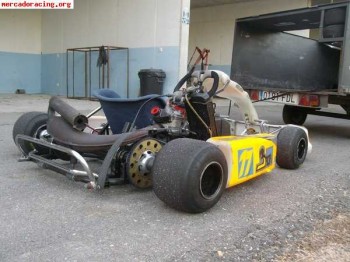 Kart rotax-max 125cc   remolque cerrado