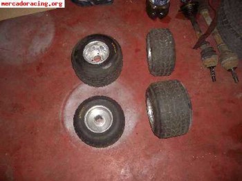 Vendo juego de ruedas vega de agua nuevas