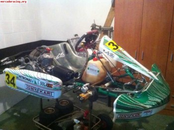 Vendo tony kart con motor tm