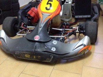 Kart chasis crg 2008 con motor pavesi motori 6v