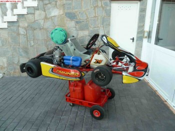 Kart maranello rs09 motor 125 fim 36cv 