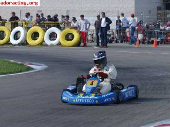 Vendo kart competicion top-kart + motor rotax