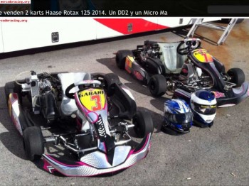 Nacho gabari vende el hasse rotax rotax dd2 menos usado del 