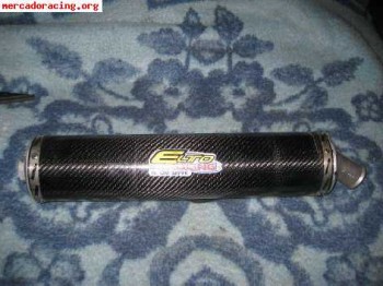 Silencioso carbono 125 icc