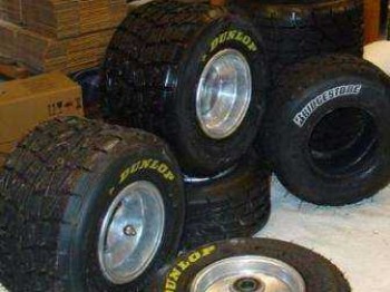 Ruedas dunlop de agua