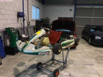 Vendo tony kart 2014 motor rotax max 