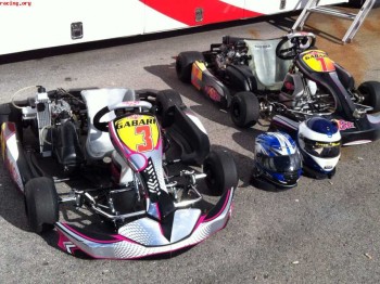 Haase rotax micro max 125 sin carreras y apenas uso.