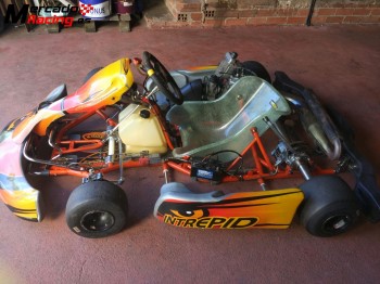 Kart intrepid rotax max 125cc moderno