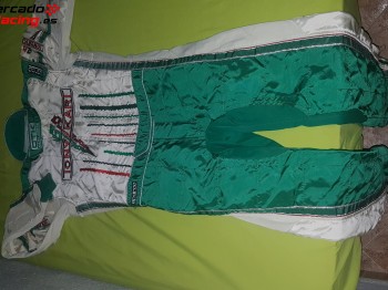 Mono sparco tony kart con homologacion