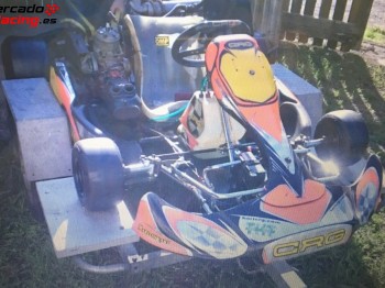 Kart crg road rebel motor kf3 del campeonato de españa