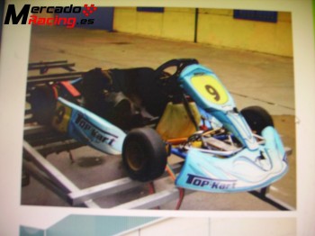 Vendo top kart cadete