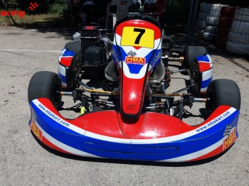 Kart competicion parolin motor rotax max fr 125cc 