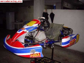 Mba rotax max de finales del 2006 (mucho recambio y garantia