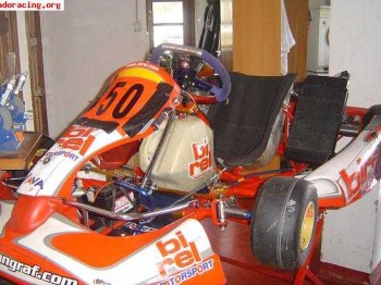Birel 06 con sonik muchos repuestos 3500 euros.