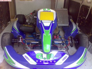 Impresionante kart tm 125 6 marchas