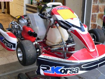 Kart icc rosso korsa rio - tm k9b - gran oportunidad!