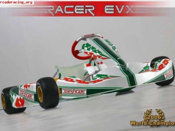 Vendo varios chasis tony kart evx 2007 se pueden poner motor