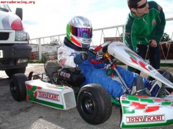 Venta kart cadete pre junior 85cc tony kart rocky fik 2007