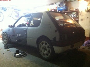 205 gti para restaurar