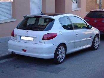 Vendo peugeot 206 gti. 