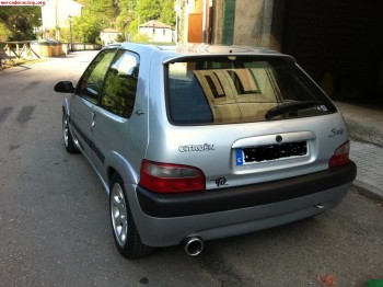 Se vende saxo vts 16v año 2003 impecable con 95.000 kilometr
