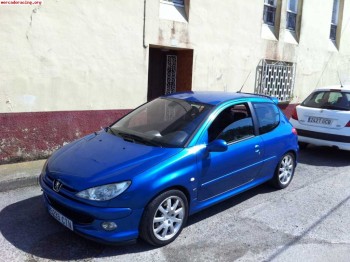 206 gti año 2004, cambio