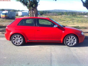 Vendo o cambio audi s3 rojo impecable