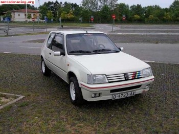 205 rallye vendo o cambio 