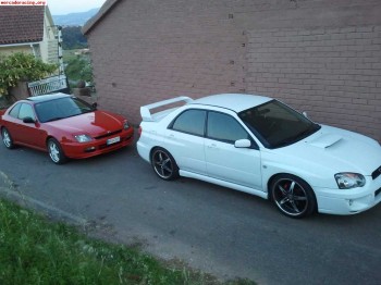 Subaru wrx 240 cv blanco