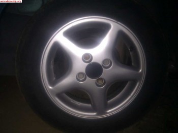Vendo 4 llantas espeedline calzadas