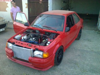 Se vende o se cambia ford escort rs turbo recien restaurado