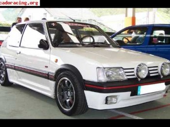 205 gti  estado de coleccionismo    vendo o cambio