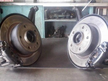 Se vende brazos traseros con frenos de m3 e30