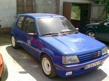 Peugeot 205 gtx look rallye