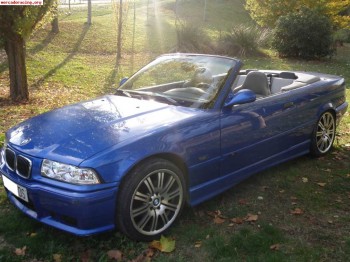 Vendo bmw e36 cabrio azul metalizado, pack m3 5500e o acepto