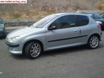 Se cambia 206 gti 2.0 16v año 2002 por coche diesel.