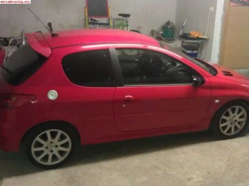 206 gti vendo o cambio 